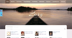 Desktop Screenshot of laryfuneralhome.com
