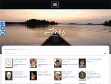 Tablet Screenshot of laryfuneralhome.com